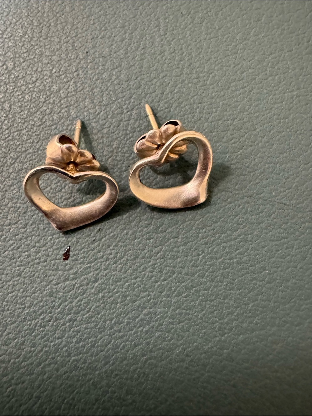 Authentic Tiffany & Co. Elsa Peretti Open Heart Sterling Silver Jewelry Set - Picture 11 of 12